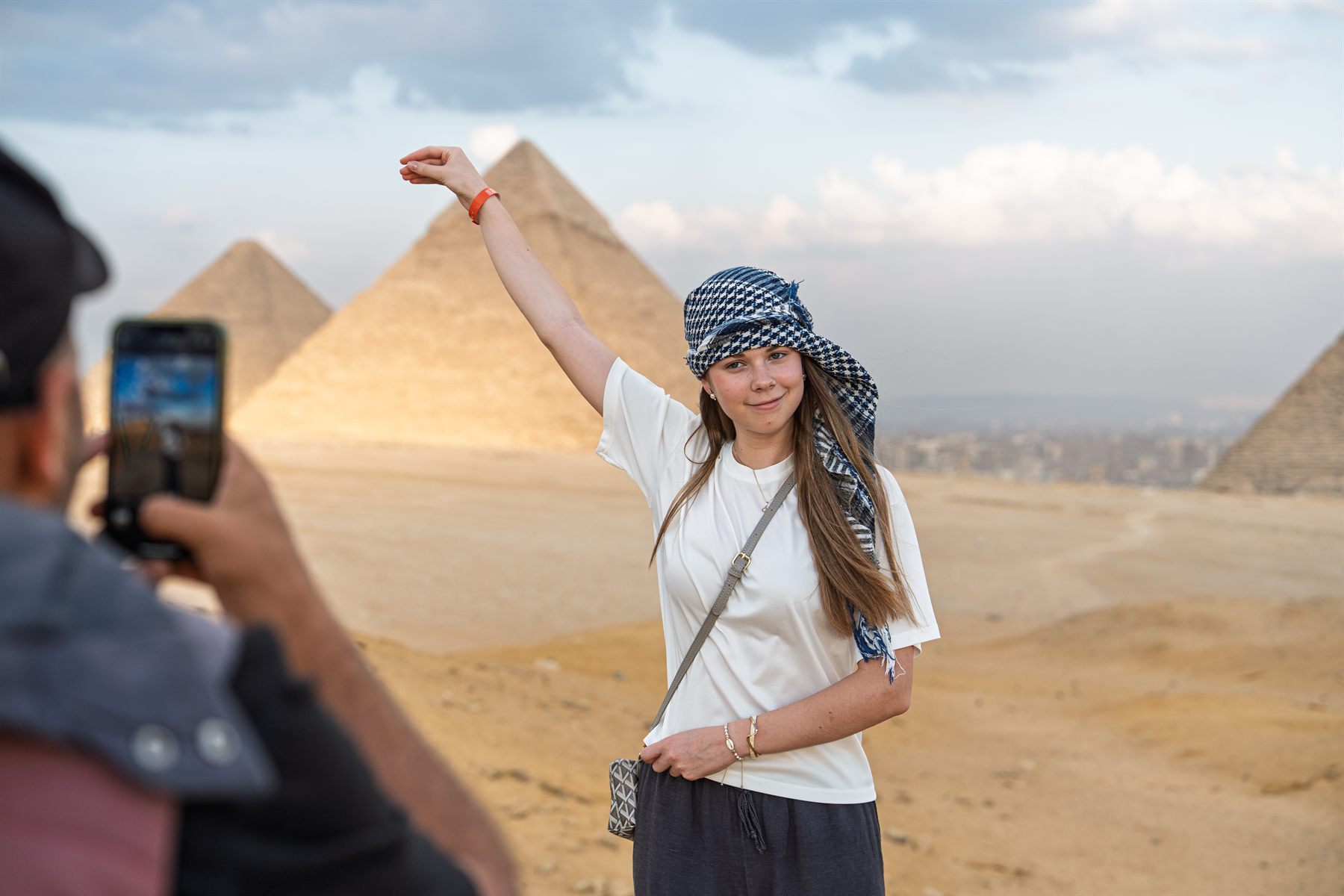 Photographer service for tourists in Cairo